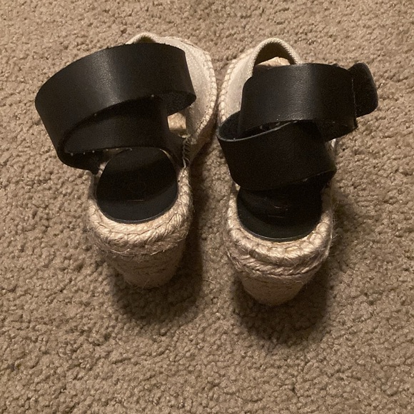 Loft open toe hemp wedges open back - Picture 3 of 5